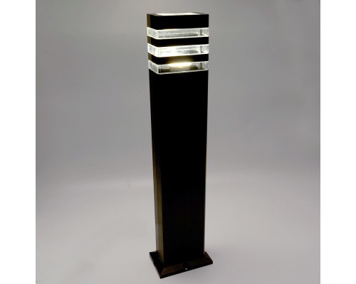 Светильник садово-парковый Feron.ONE DH0808-P, столб,  GU10 220-240V, черный пластик