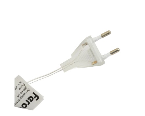 Светодиодная гирлянда Feron CL586 занавес Сосульки 4.5*0.5м +  сетевой шнур 3м, 5000K динамичный, c питанием от сети 230V, прозрачный шнур