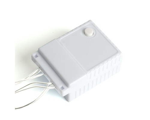 Светодиодная гирлянда Feron CL27 занавес Водопад  3*3м  + 3м 230V Мультиколор с контроллером, c питанием от сети, прозрачный шнур