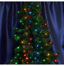 Светодиодная гирлянда Feron CL93 15 веток (5м) + 6м 230V мульти c питанием от сети