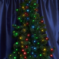 Светодиодная гирлянда Feron CL93 15 веток (5м) + 6м 230V мульти c питанием от сети