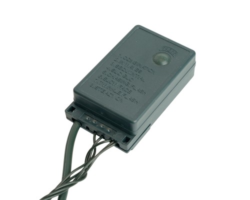 Светодиодная гирлянда на бобине Feron CL98 линейная 50м + 3м 230V 2700К, c питанием от сети, зеленый шнур