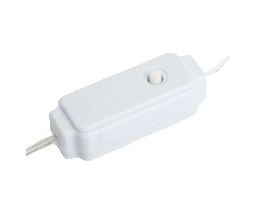 Светодиодная гирлянда Кластер (на проволоке) Feron CL584 линейная 400 LED 12м 2700К, c питанием от сети 230V, прозрачный шнур