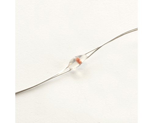 Светодиодная гирлянда Feron CL570 линейная Роса, статичная 2м + 0.5м розовый с питанием от батареек, прозрачный шнур