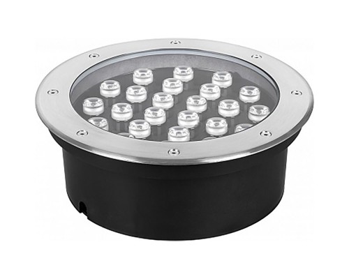 Тротуарный светодиодный светильник Feron SP2703 36LED холодный белый 36W 300*H95мм IP67 (арт. 32117)