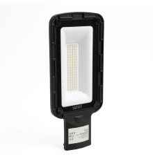 Светодиодный уличный консольный светильник SAFFIT SSL10-50 50W 5000K 230V, черный
