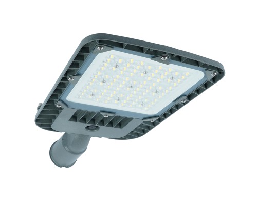 Светодиодный уличный консольный светильник Feron серии TR 100W 5000K AC90-300V, СЕРЫЙ