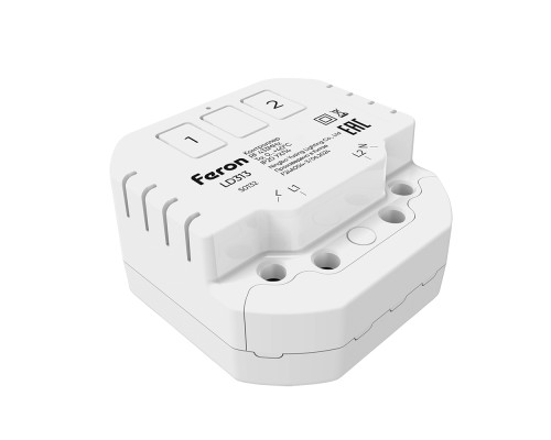 Контроллер для управления осветительным оборудованием на 2 канала, компактный, радиочастотный LD313