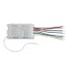 Выключатель дистанционный 230V 1000W 5-ти канальный 30м с сенсорным пультом управления, TM98