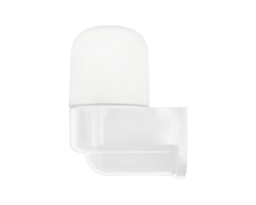 Светильник НББ 01-60-003 152х112х82мм, E27 max 60Вт, угловой пласт. корпус, стекло, IP65, белый