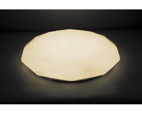 Светодиодный управляемый светильник накладной Feron AL5200 DIAMOND тарелка 70W 3000К-6000K белый