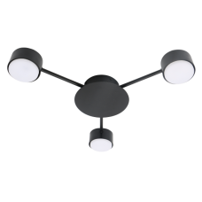 Светильник потолочный GX53 15Wx3, 230V, черный, AL272 GELA  Feron