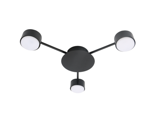 Светильник потолочный GX53 15Wx3, 230V, черный, AL272 GELA  Feron