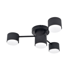 Светильник потолочный GX53 15Wx4, 230V, чёрный, AL268 GELA  Feron