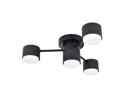 Светильник потолочный GX53 15Wx4, 230V, чёрный, AL268 GELA  Feron