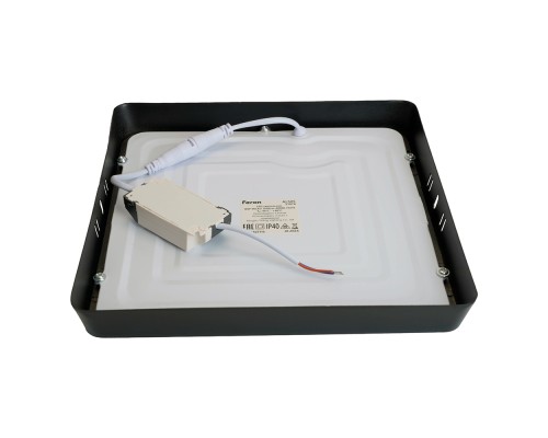 Светодиодный светильник Feron AL505 накладной 24W 4000K черный