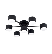 Светильник потолочный GX53 15Wx7, 230V, черный, AL269 GELA  Feron