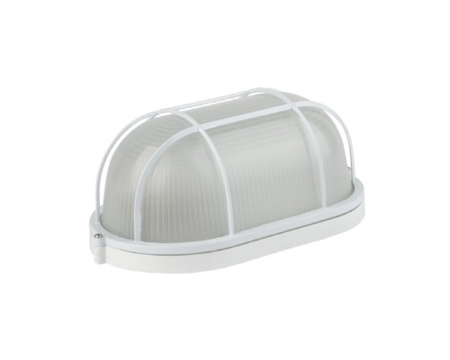 Светильник НБП 04-60-002 212х105х85мм E27,  max 60 Вт, алюм., стекло, решетка, IP54, белый