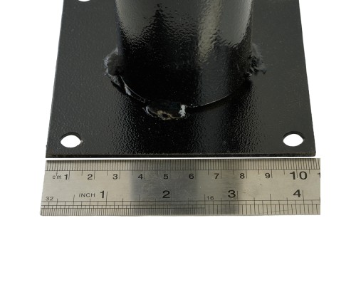 Опора металлическая h=2000мм d60мм, черный, ОМ 2,0, 51618