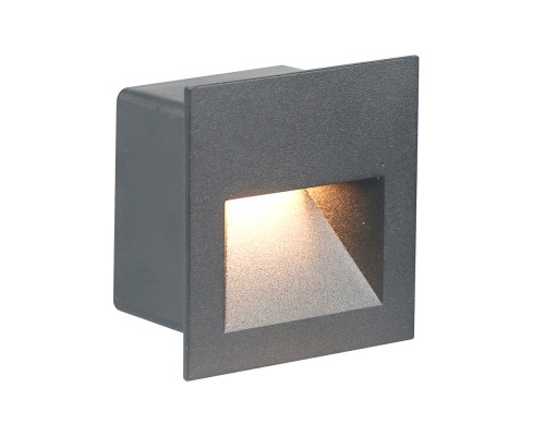 Светодиодный светильник Feron LN013 встраиваемый 3W 4000K, IP65, серый