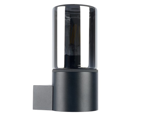 Светильник садово-парковый Feron DH1801, на стену вверх, E27 230V, черный