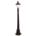 Светильник садово-парковый Feron PL596 столб 60W 230V E27, коричневый