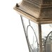 Садово-парковый фонарь "Витраж" с овалом на стекле Feron PL154 Черное Золото