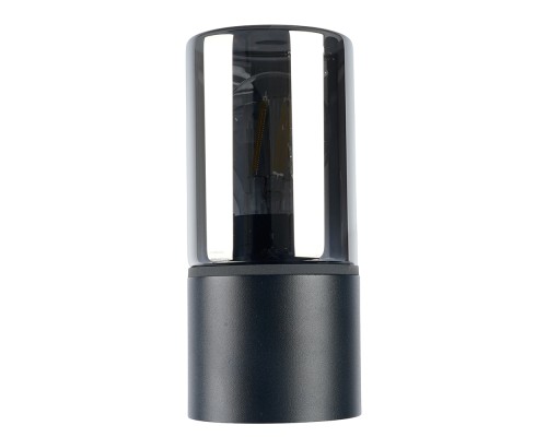 Светильник садово-парковый Feron DH1801, на стену вверх, E27 230V, черный