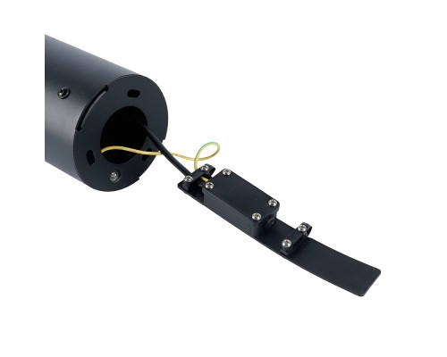 Светильник садово-парковый Feron DH1803, столб,  E27 230V, черный