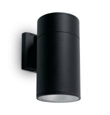 Уличный настенный светильник светодиодный Feron DH0707, 15W, 1200Lm, 3000K, черный