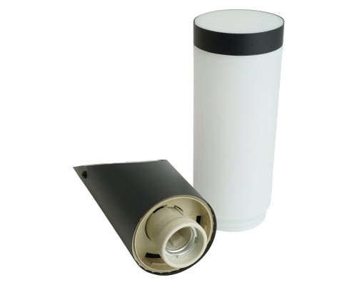 Светильник садово-парковый Feron DH041, Техно на стену вверх, 18W E27 230V, черный