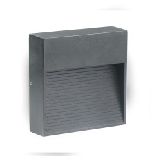 Светодиодный светильник Feron DH204-1 накладной 5W 4000K, IP65, серый