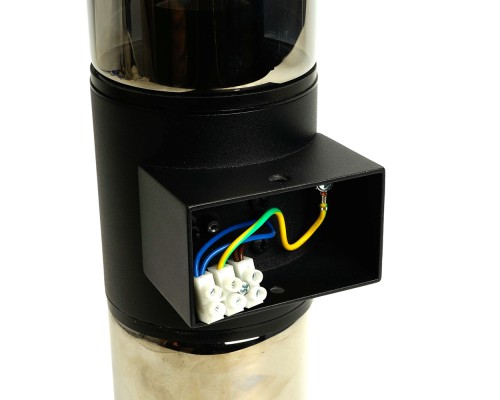 Светильник садово-парковый Feron DH1802, на стену вверх/вниз,  E27 230V, черный