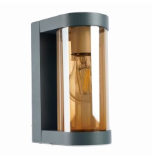 Светильник садово-парковый Feron DH1901, на стену, E27 230V, серый