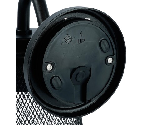 Светильник садово-парковый Feron PL801 на стену вниз 100W 230V E27,  черный