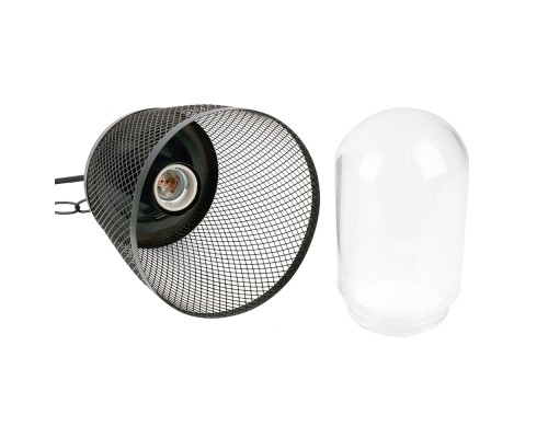 Светильник садово-парковый Feron PL805 на стену вниз 100W 230V E27,  черный