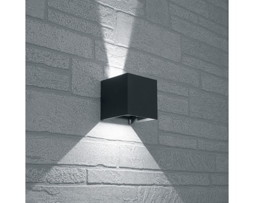 Светильник уличный светодиодный Feron DH012, 2*3W, 450Lm, 3000K, черный