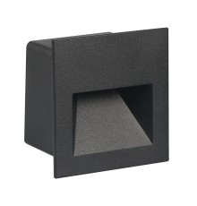 Светодиодный светильник Feron LN013 встраиваемый 3W 4000K, IP65, черный