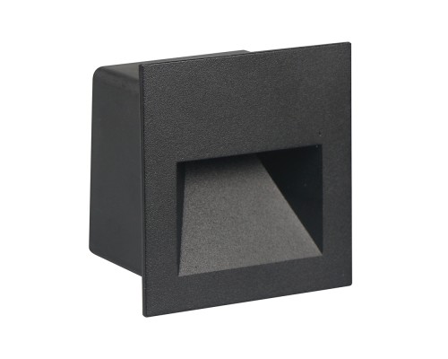 Светодиодный светильник Feron LN013 встраиваемый 3W 4000K, IP65, черный