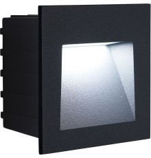 Светодиодный светильник Feron LN013 встраиваемый 3W 4000K, IP65, черный