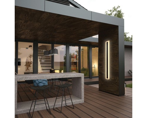 Светильник уличный светодиодный Feron DH2003, 45W, 2250Lm, 3000K, черный