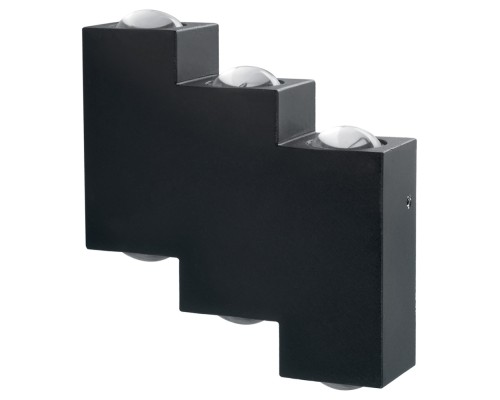 Светильник уличный светодиодный Feron DH110, 6*1W, 600Lm, 4000K, черный