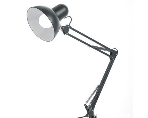 Светильник под лампу Feron DE1430 60W, 230V, патрон E27 на струбцине, черный
