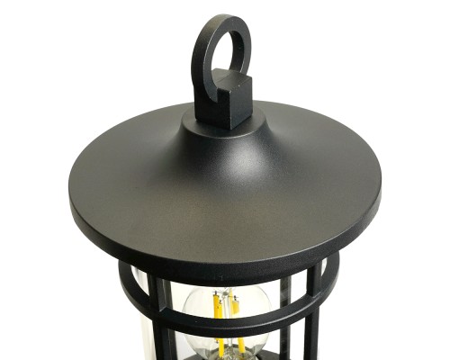 Светильник садово-парковый Feron PL766, столб 60W 230V E27, черный