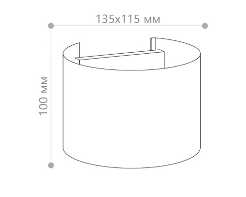 Светильник садово-парковый Feron DH013, 2*3W, 450Lm, 4000K, черный (арт. 11872)