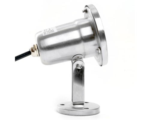 Светодиодный прожектор подводный Feron LL-822, 3W, AC24V, низковольтный, 6400K, металлик, 80*80*130mm, IP68
