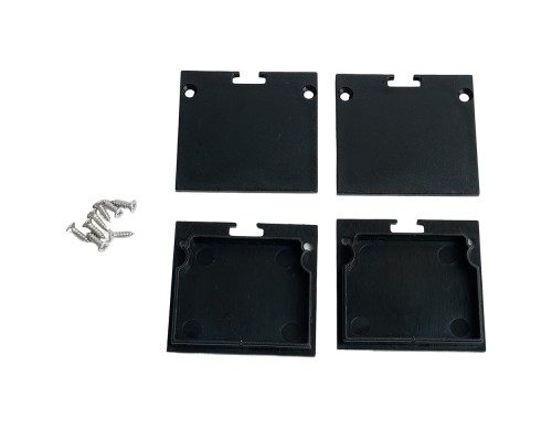 Заглушка без отверстия для профиля CAB268, LD367 (комплект 4шт)