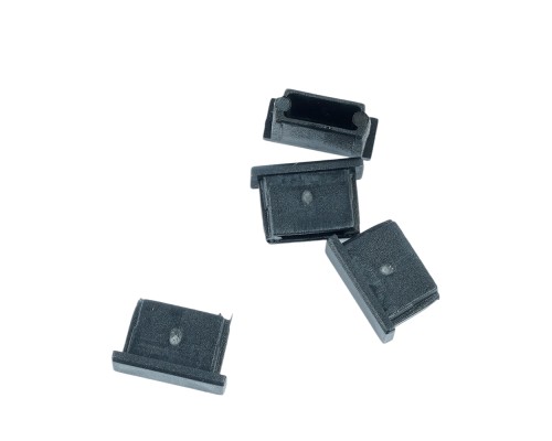 Заглушка без отверстия для профиля CAB251, LD376 (комплект 4шт)