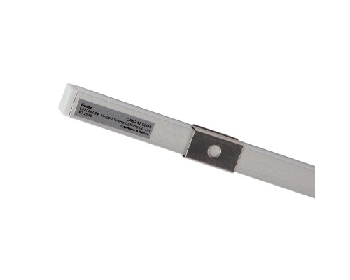 Профиль  накладной 9х7.8мм, алюминиевый, серебро, 2м, CAB241