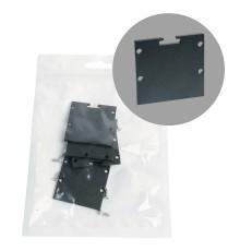 Заглушка без отверстия для профиля CAB256,  LD352 (комплект 4шт)